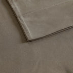 Ensemble de draps luxueux en microfibre brossée à poches profondes Madison Park