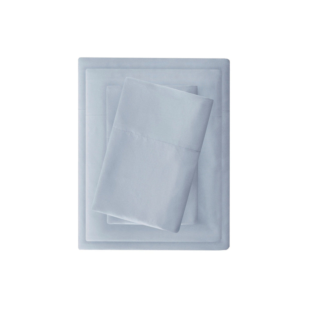Ensemble de draps luxueux en microfibre brossée à poches profondes Madison Park