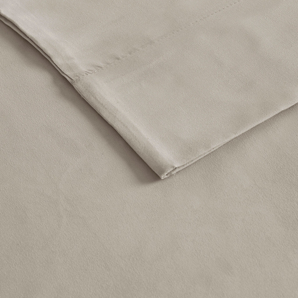Ensemble de draps luxueux en microfibre brossée à poches profondes Madison Park
