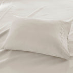 Ensemble de draps luxueux en microfibre brossée à poches profondes Madison Park