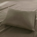 Ensemble de draps luxueux en microfibre brossée à poches profondes Madison Park