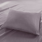 Ensemble de draps luxueux en microfibre brossée à poches profondes Madison Park