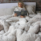La peluche originale - Couette surdimensionnée Coma Inducer® - Sable blanc
