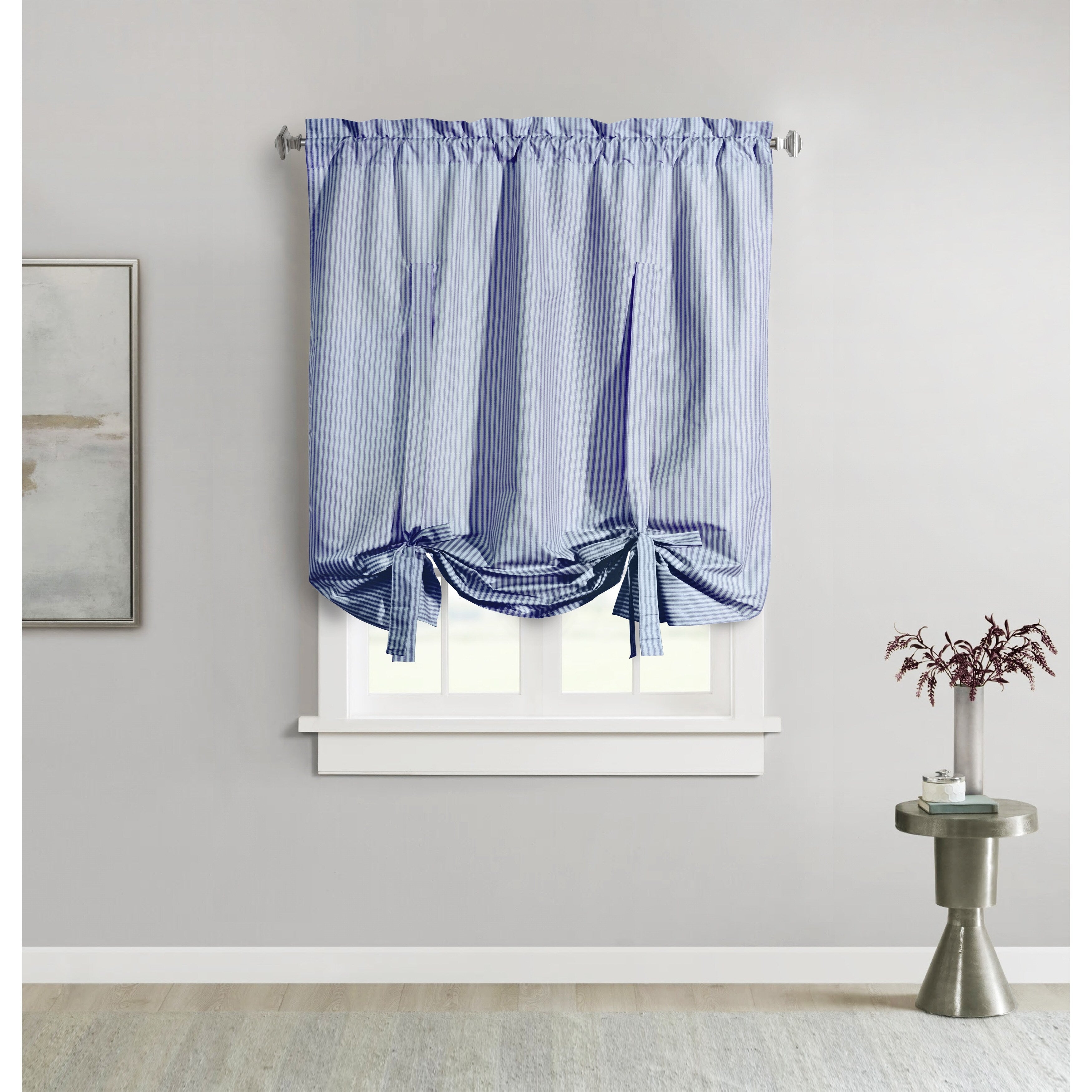 Ensemble de rideaux à rayures ThermaLogic pour fenêtre