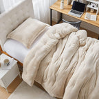 Thicker Than Thick® - Parure de couette surdimensionnée Coma Inducer® - Garnissage moelleux standard - Bouleau