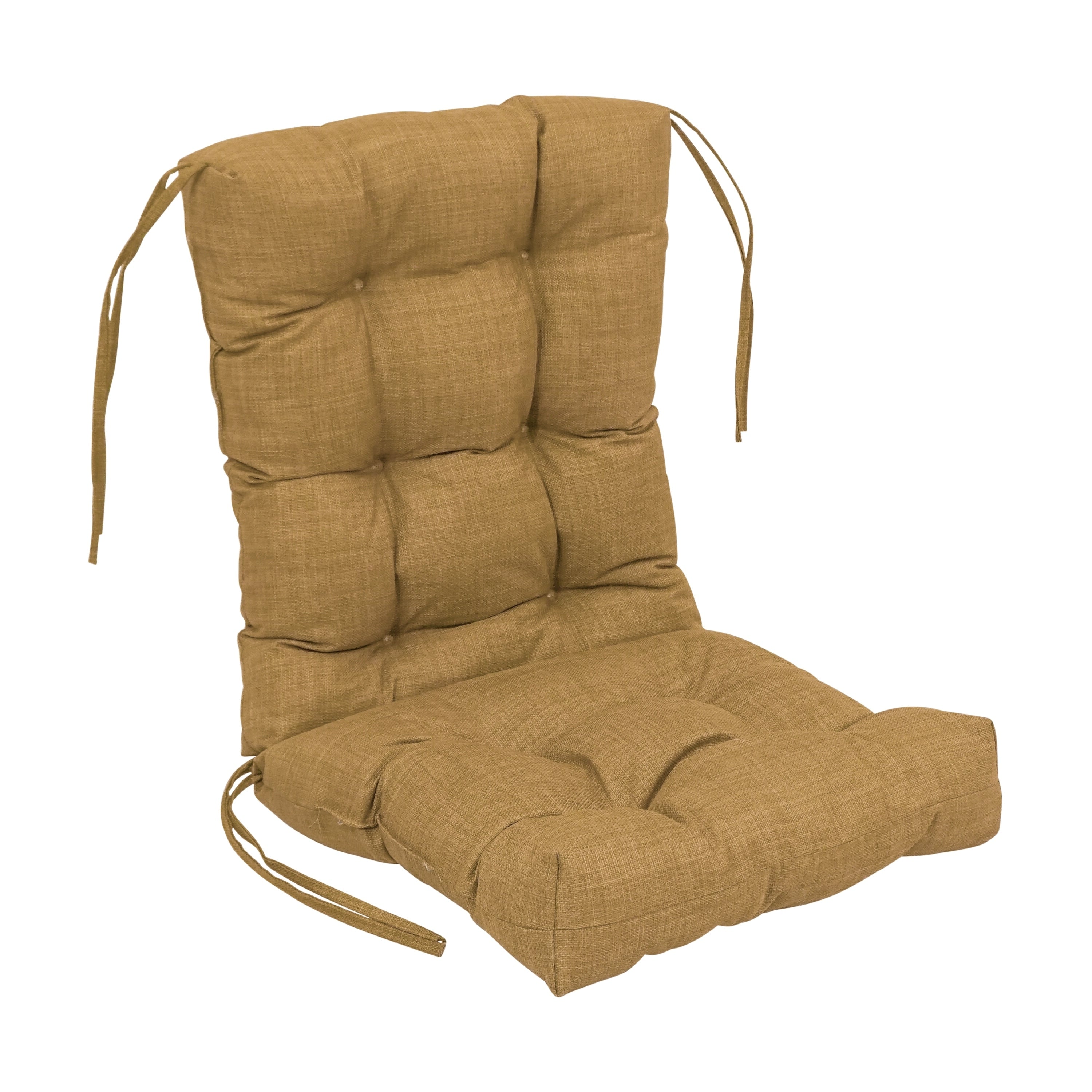 Coussin de siège/dossier d'extérieur capitonné multi-sections (plusieurs tailles)