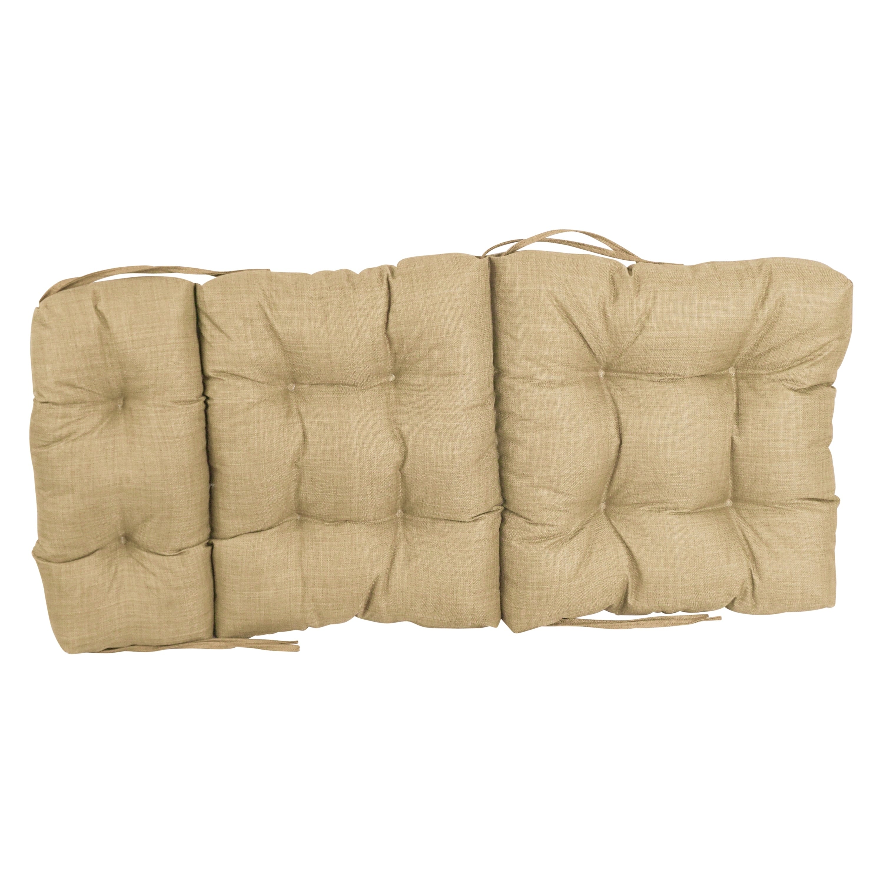 Coussin de siège/dossier d'extérieur capitonné multi-sections (plusieurs tailles)