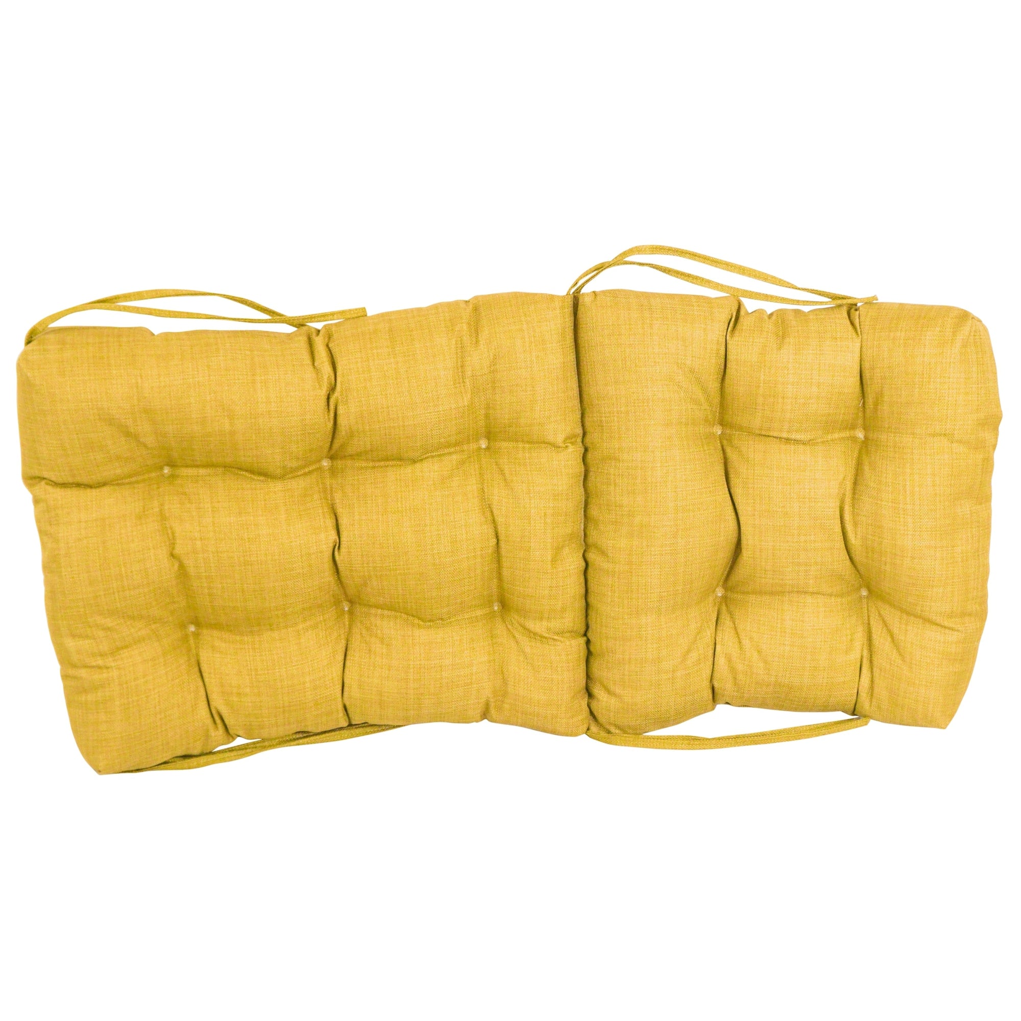 Multi-section Tufted Outdoor Seat/Back Chair Cushion (Multiple Sizes)