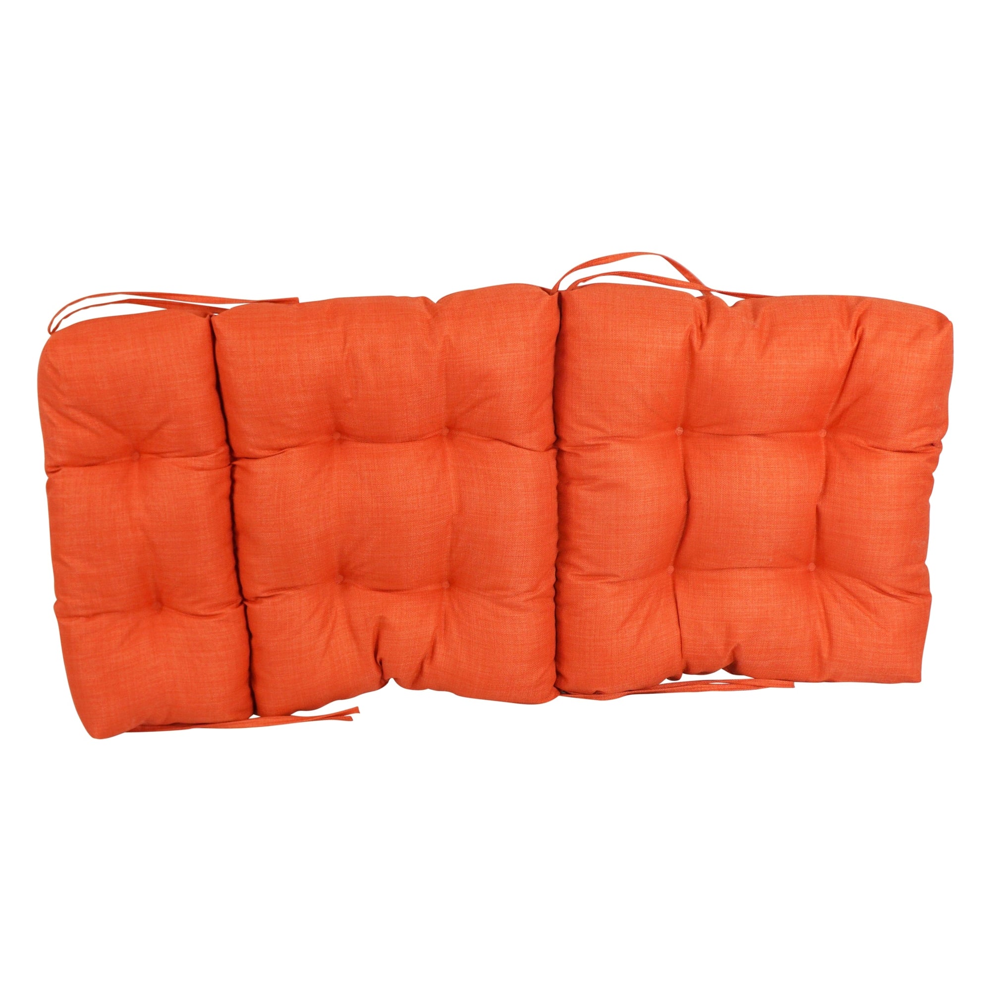 Multi-section Tufted Outdoor Seat/Back Chair Cushion (Multiple Sizes)