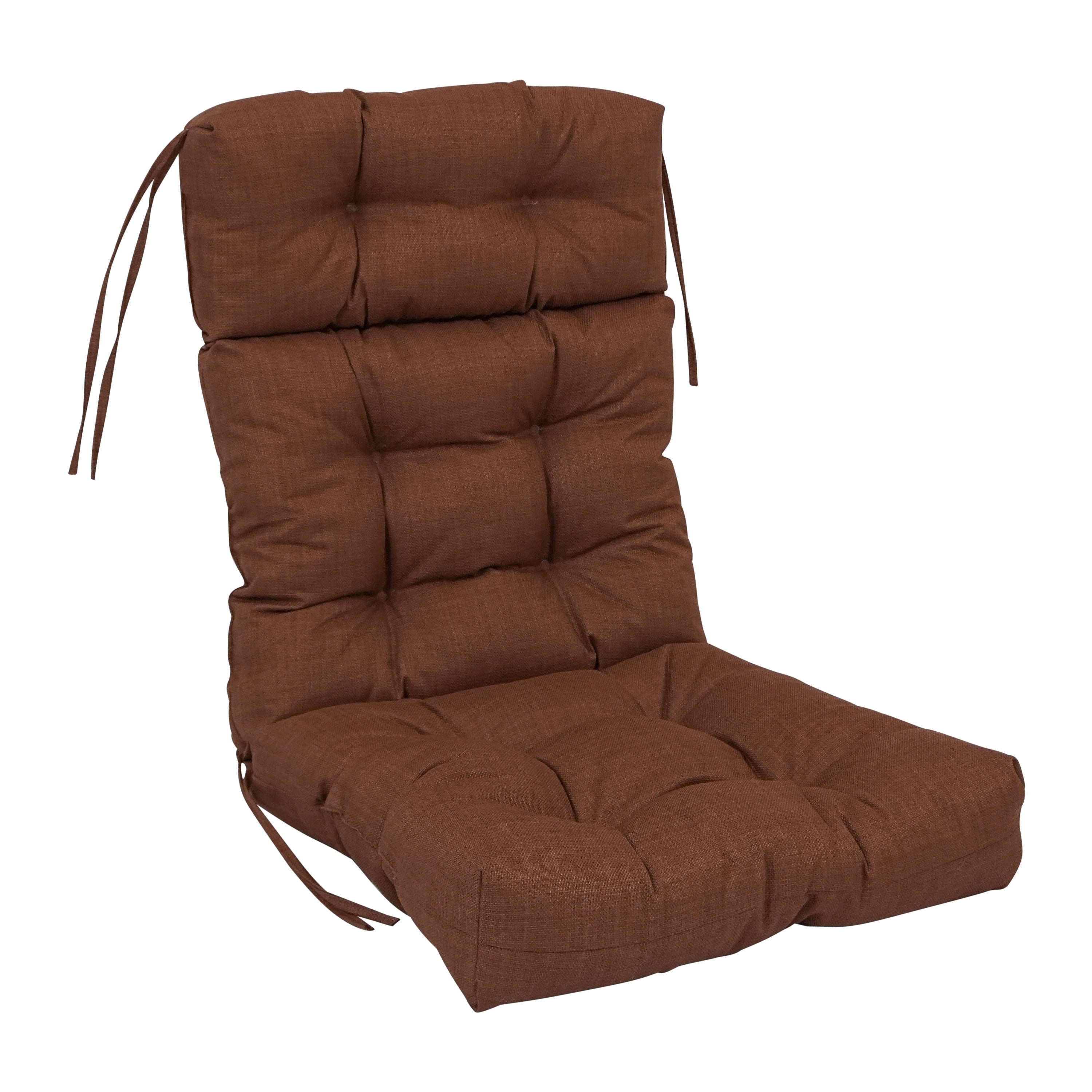 Coussin de siège/dossier d'extérieur capitonné multi-sections (plusieurs tailles)