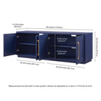 Tillman Rectangular TV Stand for TV's up to 75