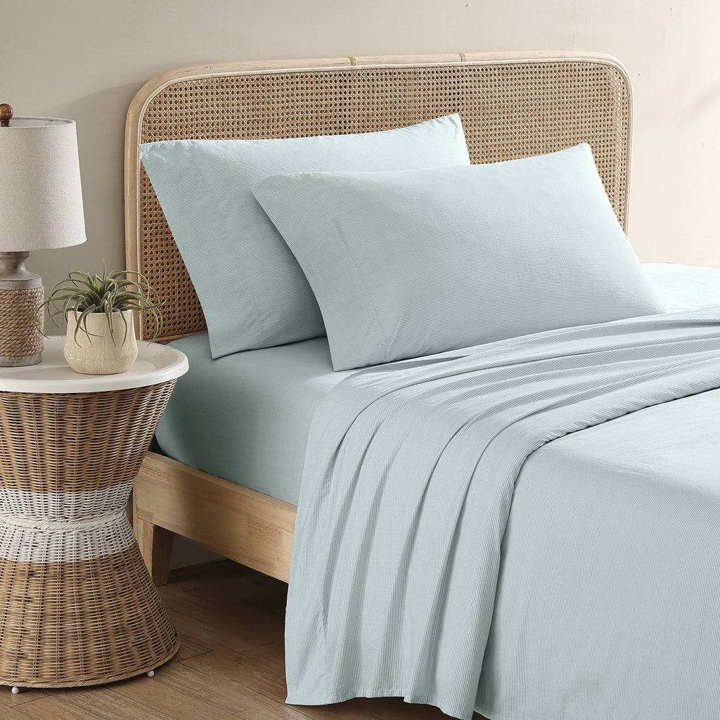 Parure de draps en percale de coton lavé imprimé Tommy Bahama