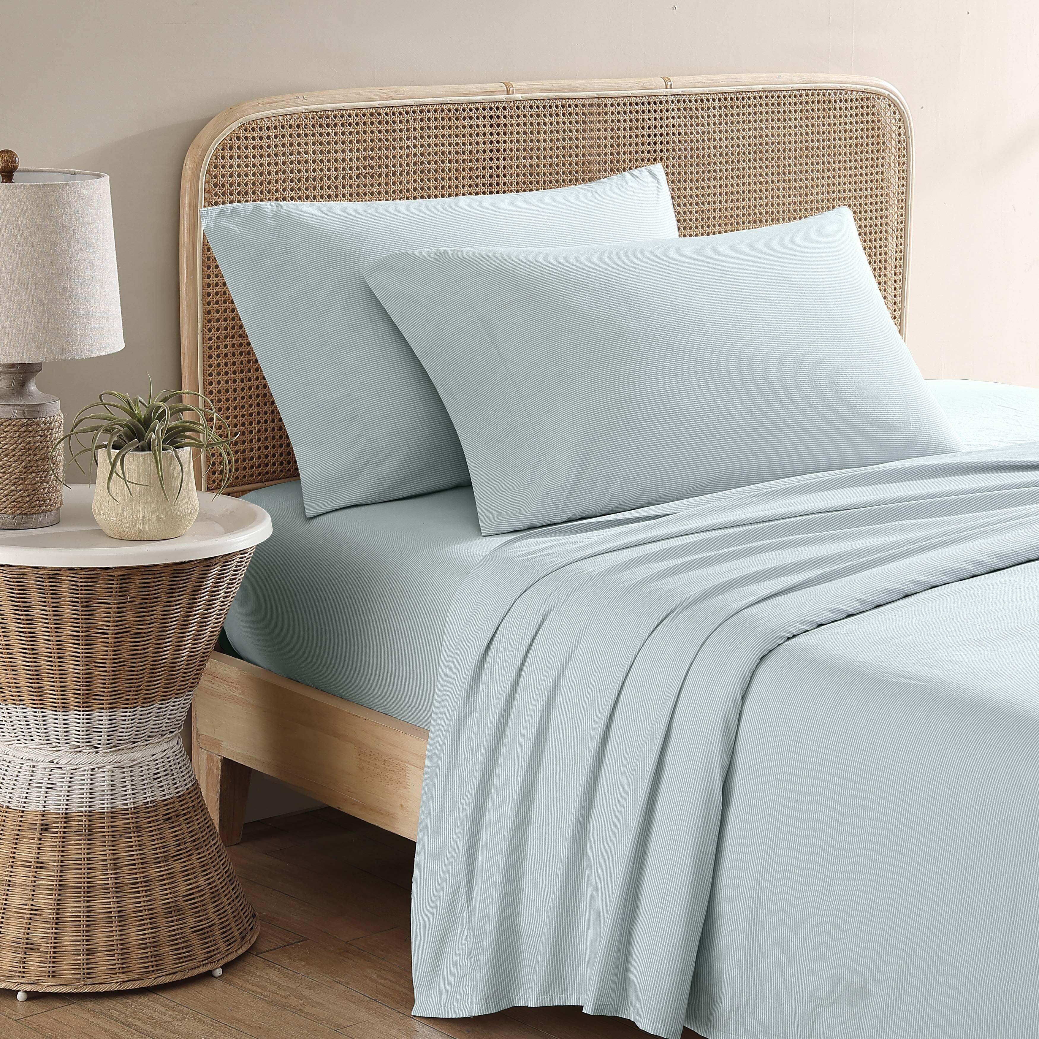 Parure de draps en percale de coton lavé imprimé Tommy Bahama