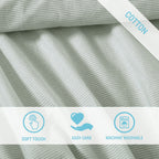 Parure de draps en percale de coton lavé imprimé Tommy Bahama