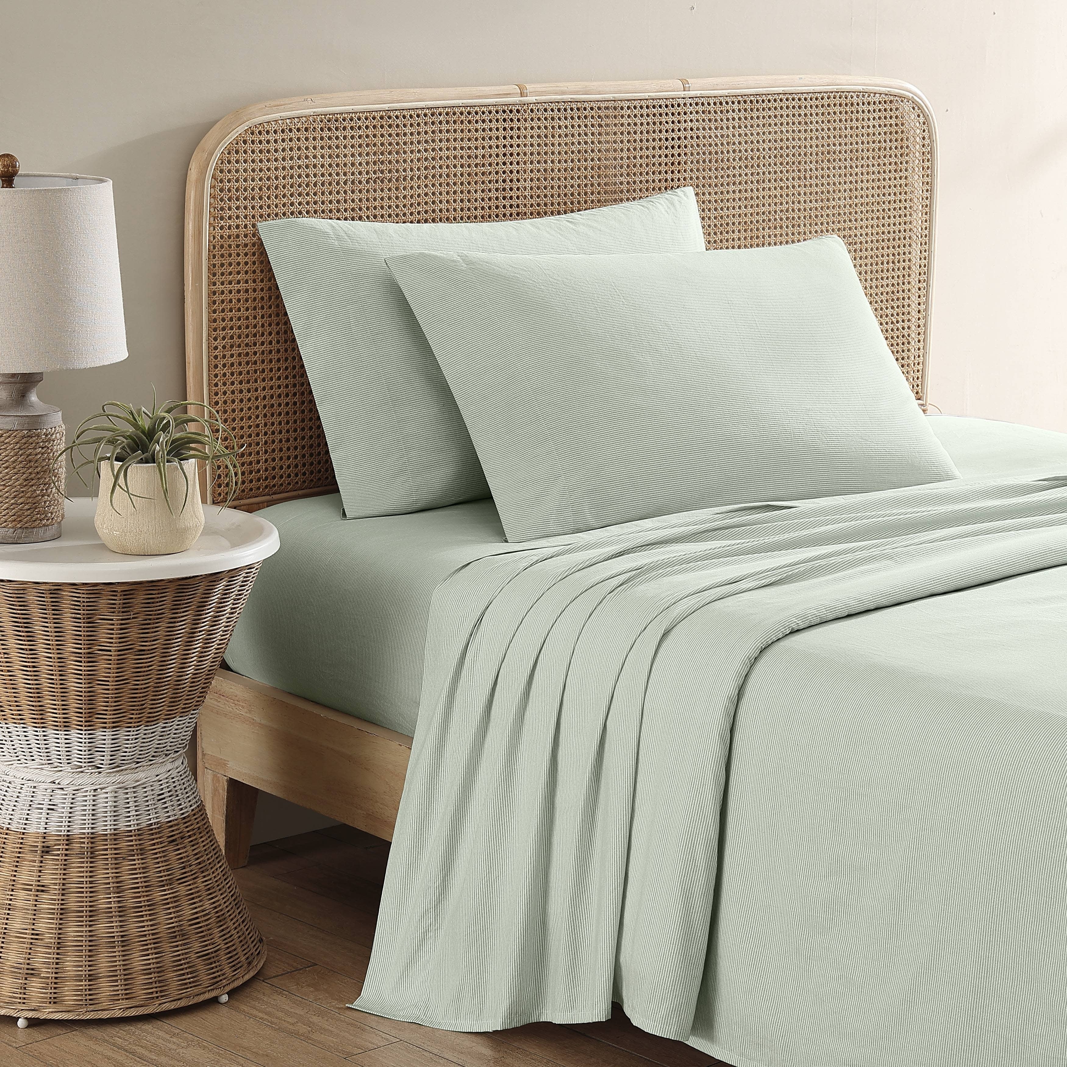 Parure de draps en percale de coton lavé imprimé Tommy Bahama