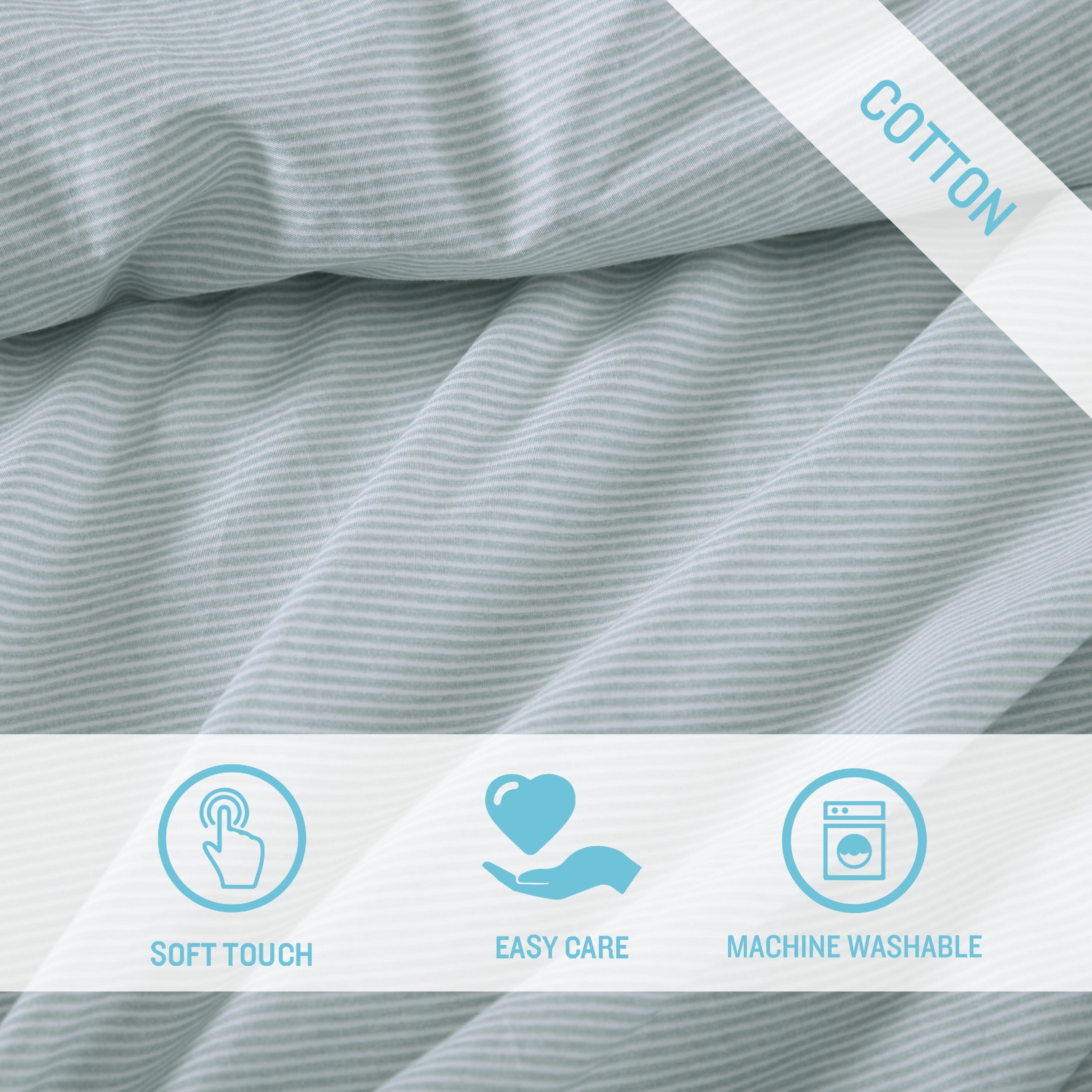 Parure de draps en percale de coton lavé imprimé Tommy Bahama