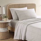Parure de draps en percale de coton lavé imprimé Tommy Bahama