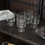 Ensemble de bar extérieur Toranto en osier multicolore par Christopher Knight Home
