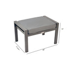 Ensemble de sièges de bistrot d'extérieur en aluminium Lakeview (5 pièces)
