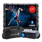 Kit de cinéma extérieur Total HomeFX 1500 lumens avec écran gonflable