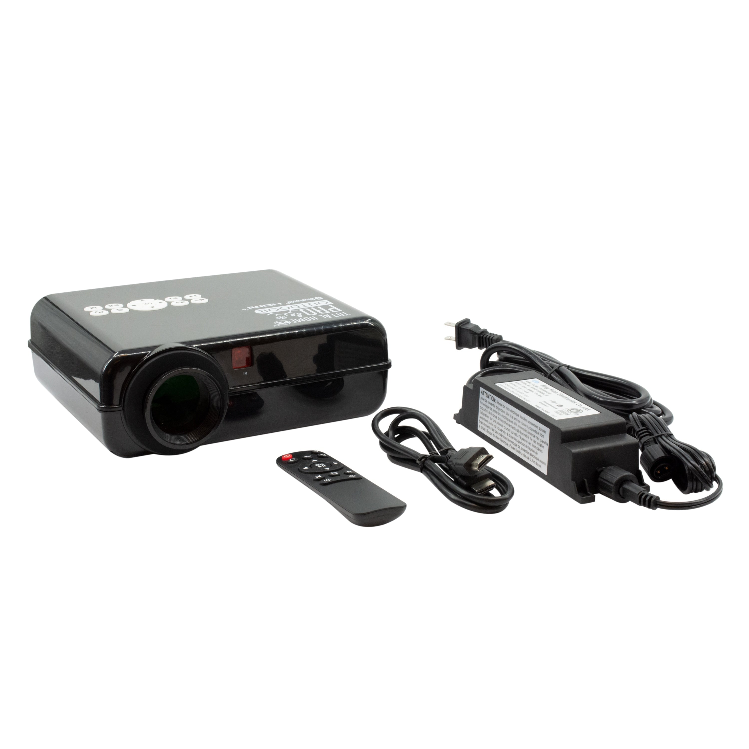 Kit de cinéma extérieur Total HomeFX 1500 lumens avec écran gonflable