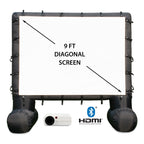 Kit de cinéma extérieur Total HomeFX 1500 lumens avec écran gonflable