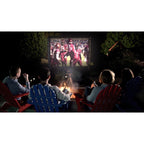 Kit de cinéma extérieur Total HomeFX 1500 lumens avec écran gonflable