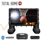 Kit de cinéma extérieur Total HomeFX 1500 lumens avec écran gonflable