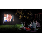 Kit de cinéma extérieur Total HomeFX 1500 lumens avec écran gonflable