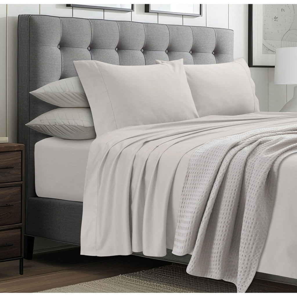 Taies d'oreiller Tribeca Living en coton égyptien 1000 fils (lot de 2)