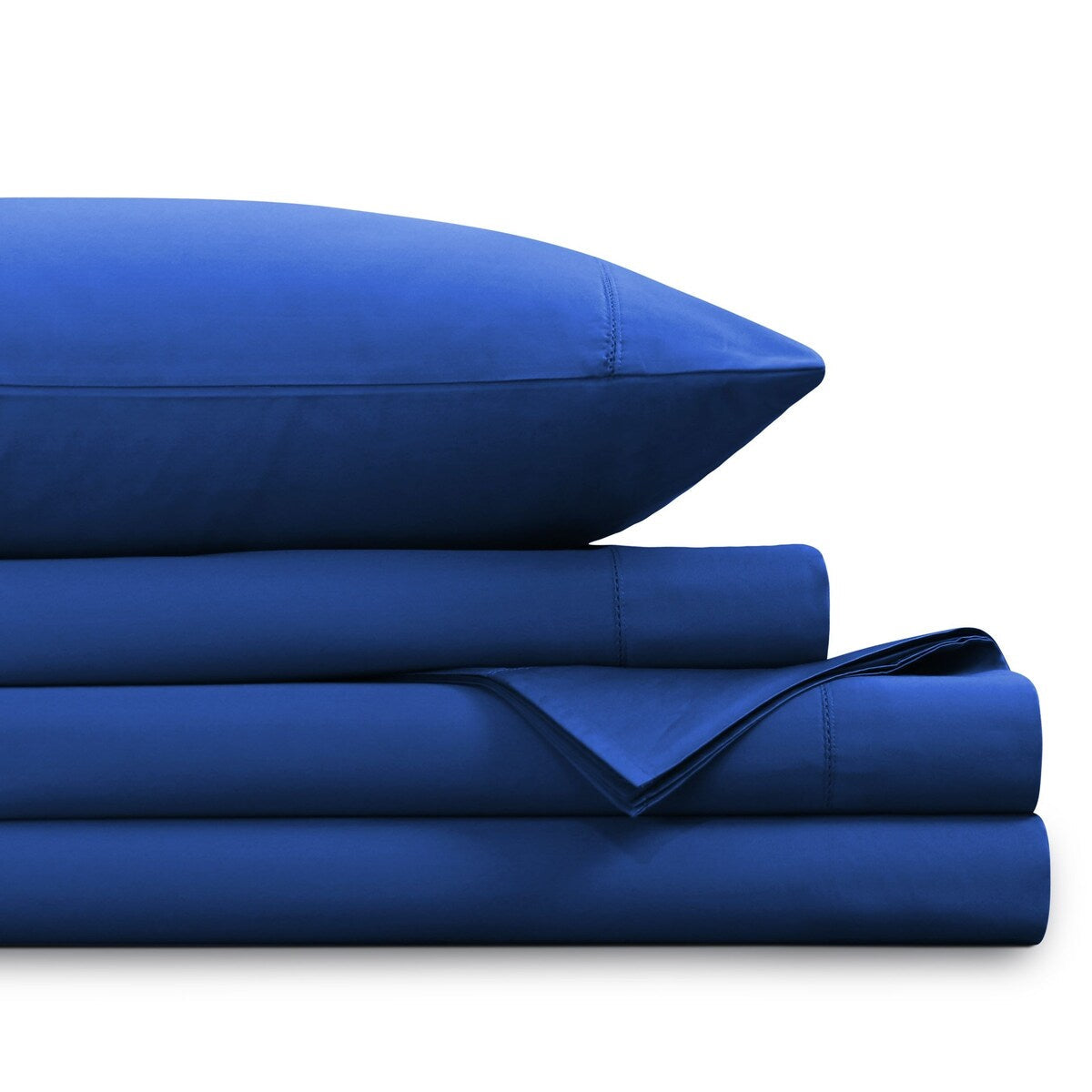 Taies d'oreiller Tribeca Living en coton égyptien 1000 fils (lot de 2)