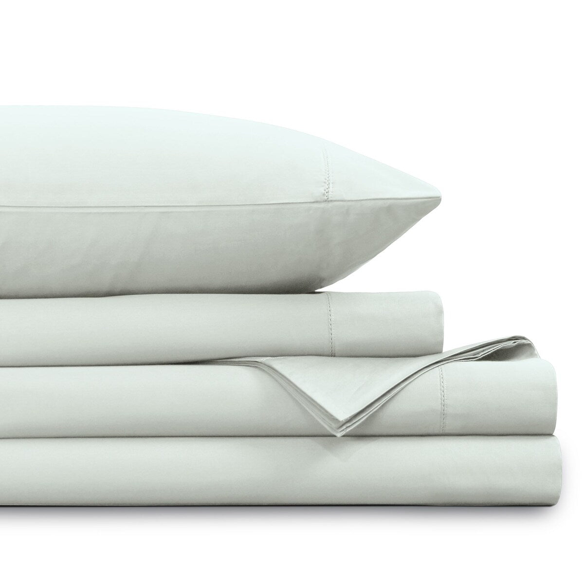 Taies d'oreiller Tribeca Living en coton égyptien 1000 fils (lot de 2)