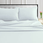 Taies d'oreiller Tribeca Living en coton égyptien 1000 fils (lot de 2)