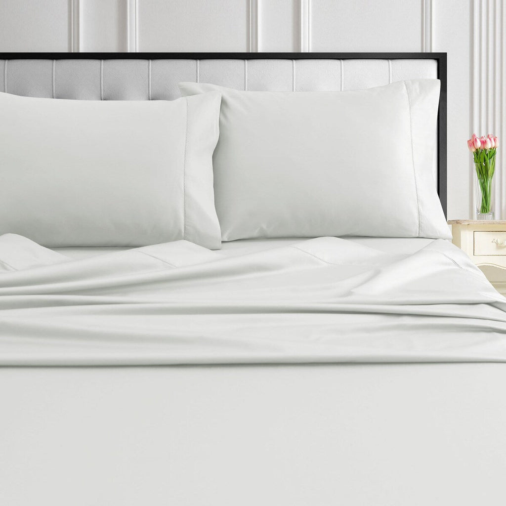 Parure de lit Tribeca Living en coton égyptien 1000 fils avec poche extra profonde