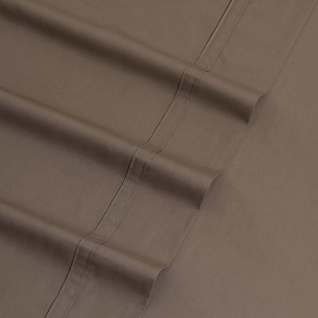 Parure de lit Tribeca Living en percale de coton à poches extra-profondes avec drap plat surdimensionné