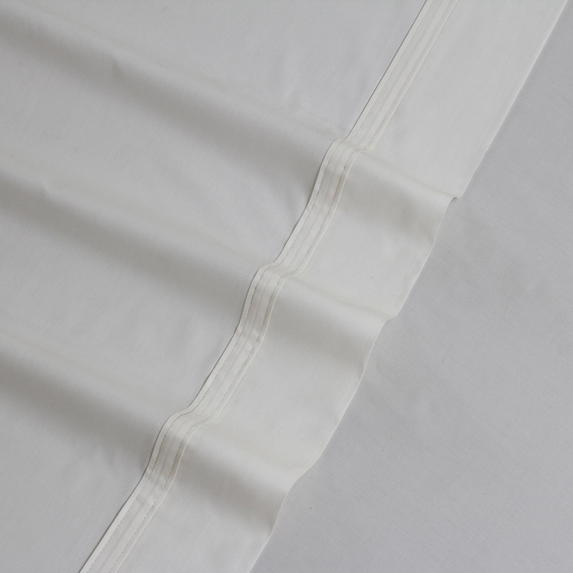 Parure de lit Tribeca Living en percale de coton à poches extra-profondes avec drap plat surdimensionné