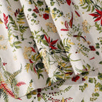 Parure de lit Tribeca Living en percale de coton à poches extra-profondes avec drap plat surdimensionné