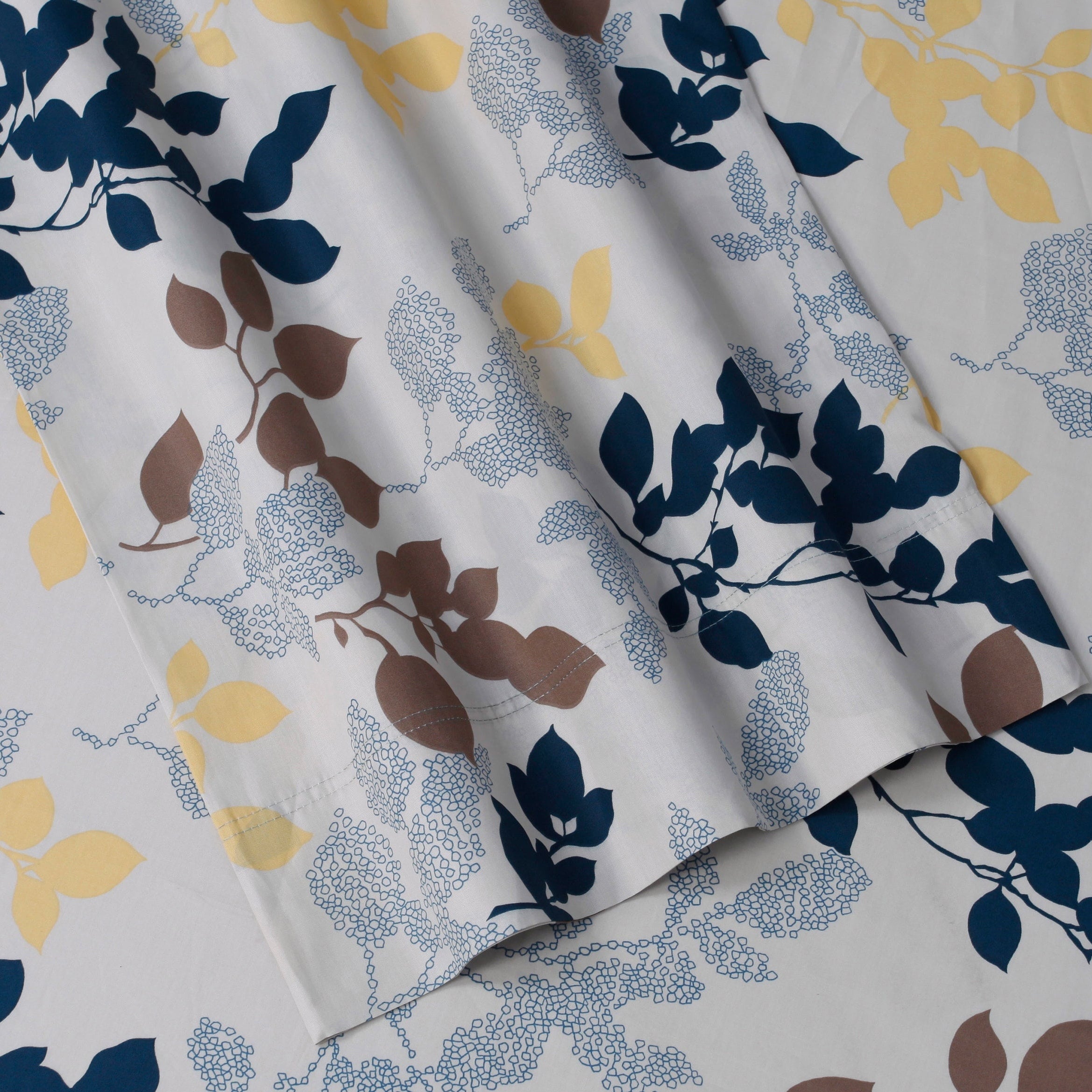 Parure de lit Tribeca Living en percale de coton à poches extra-profondes avec drap plat surdimensionné