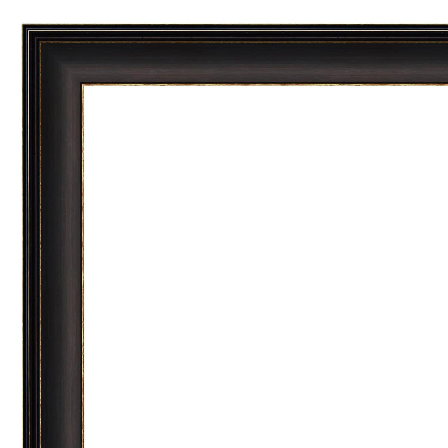 Miroir mural biseauté pour salle de bain - Cadre en bronze huilé Trio - Bronze huilé Trio