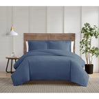 Ensemble housse de couette 3 pièces antimicrobienne Truly Calm Silver Cool