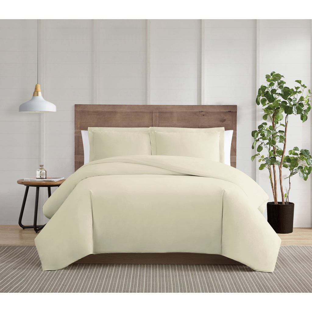 Ensemble housse de couette 3 pièces antimicrobienne Truly Calm Silver Cool