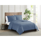 Ensemble housse de couette 3 pièces antimicrobienne Truly Calm Silver Cool