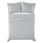 Ensemble housse de couette 3 pièces antimicrobienne Truly Calm Silver Cool