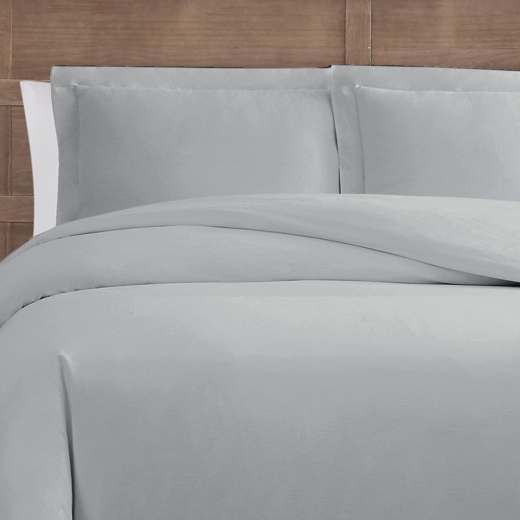 Ensemble housse de couette 3 pièces antimicrobienne Truly Calm Silver Cool