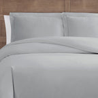 Ensemble housse de couette 3 pièces antimicrobienne Truly Calm Silver Cool