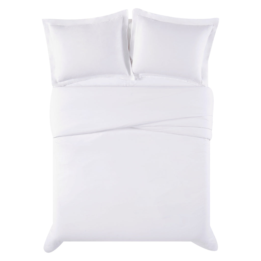 Ensemble housse de couette 3 pièces antimicrobienne Truly Calm Silver Cool
