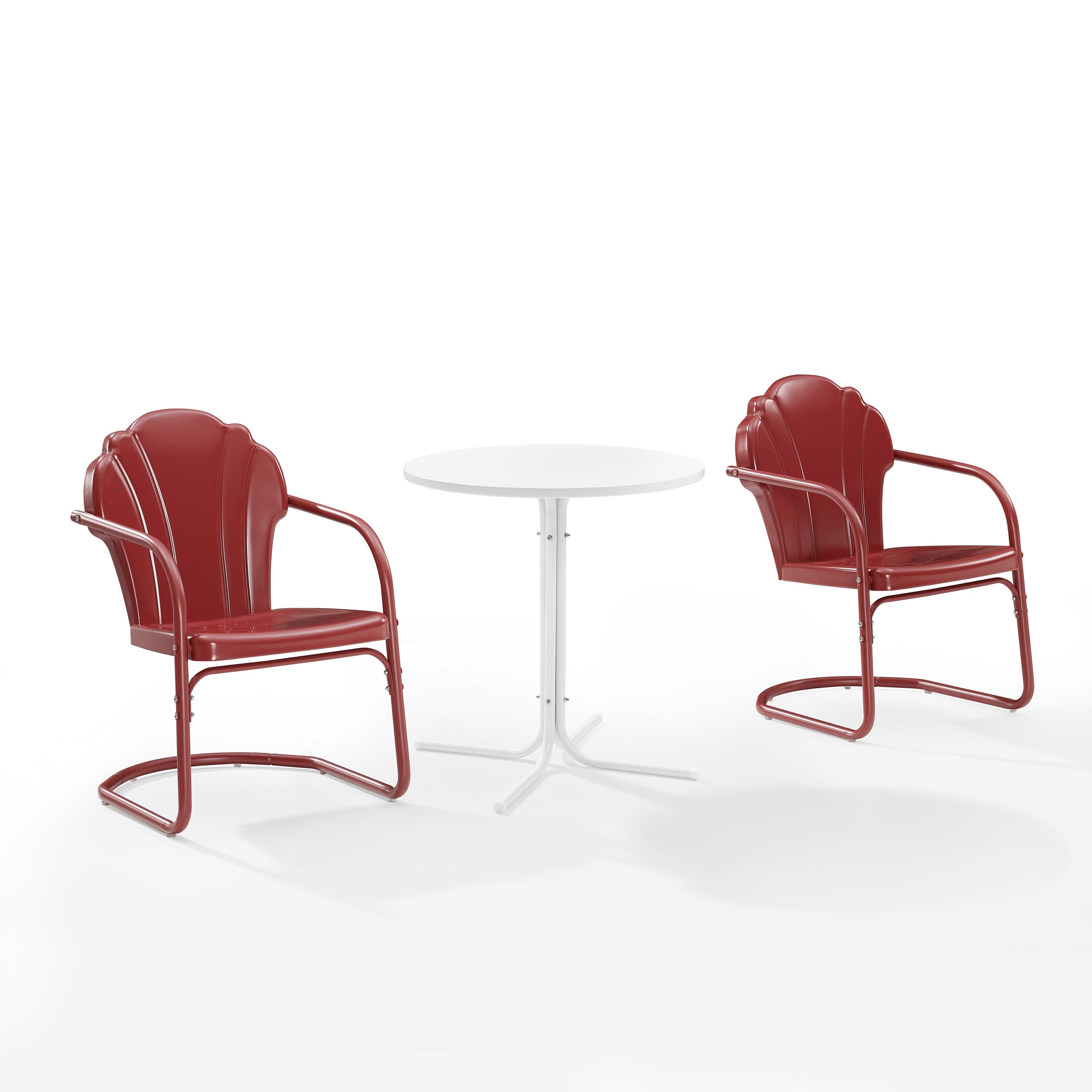 Ensemble bistro d'extérieur Crosley Tulip 3 pièces – 98 l x 29 p x 32,88 h