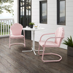 Ensemble bistro d'extérieur Crosley Tulip 3 pièces – 98 l x 29 p x 32,88 h