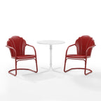 Ensemble bistro d'extérieur Crosley Tulip 3 pièces – 98 l x 29 p x 32,88 h