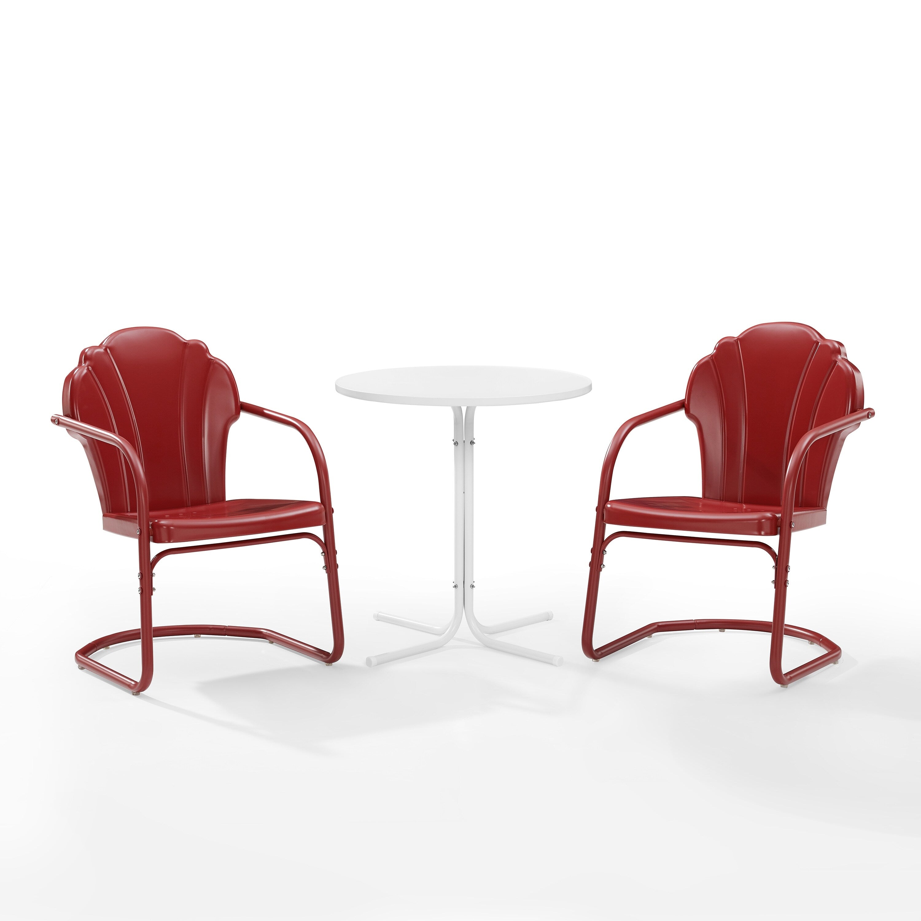 Ensemble bistro d'extérieur Crosley Tulip 3 pièces – 98 l x 29 p x 32,88 h